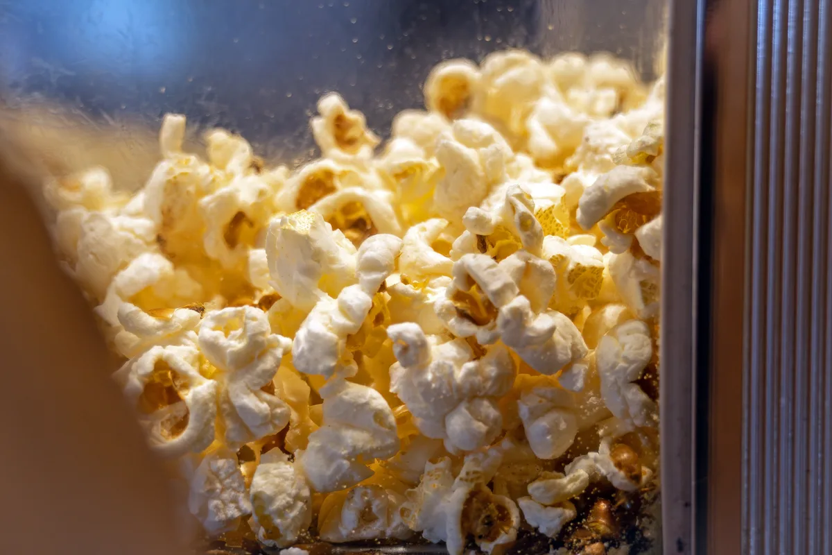 Die Popcorn-Maschine im Kino Palace.